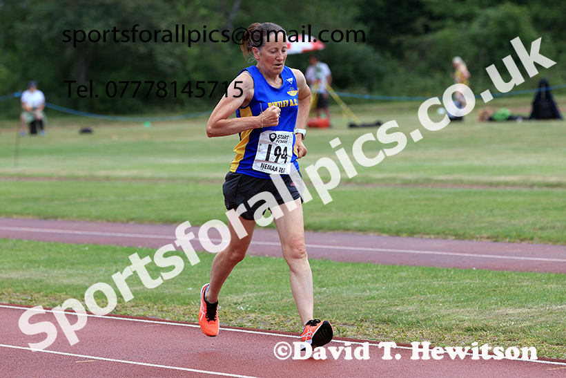 3000 metres, 2025 NEMAA Track and Field, Monkton. Photo: David T. Hewitson/Sports for All Pics